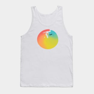 Rainbow cat Tank Top